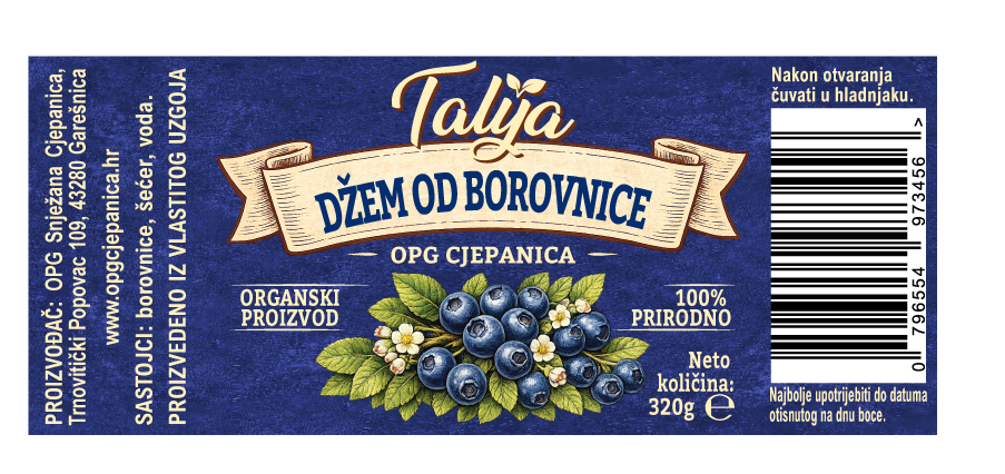 Džem od borovnice