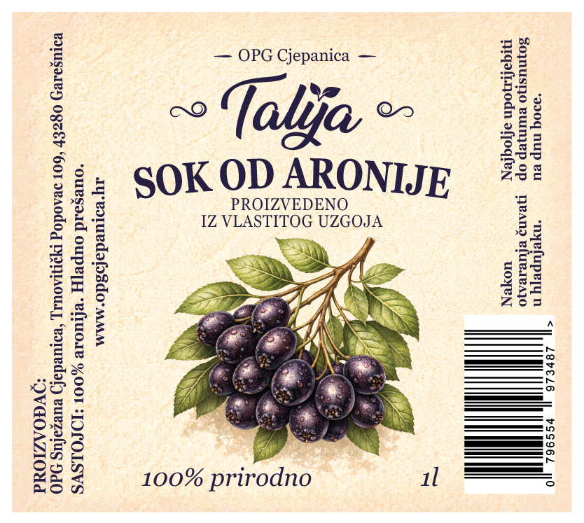 Sok od aronije